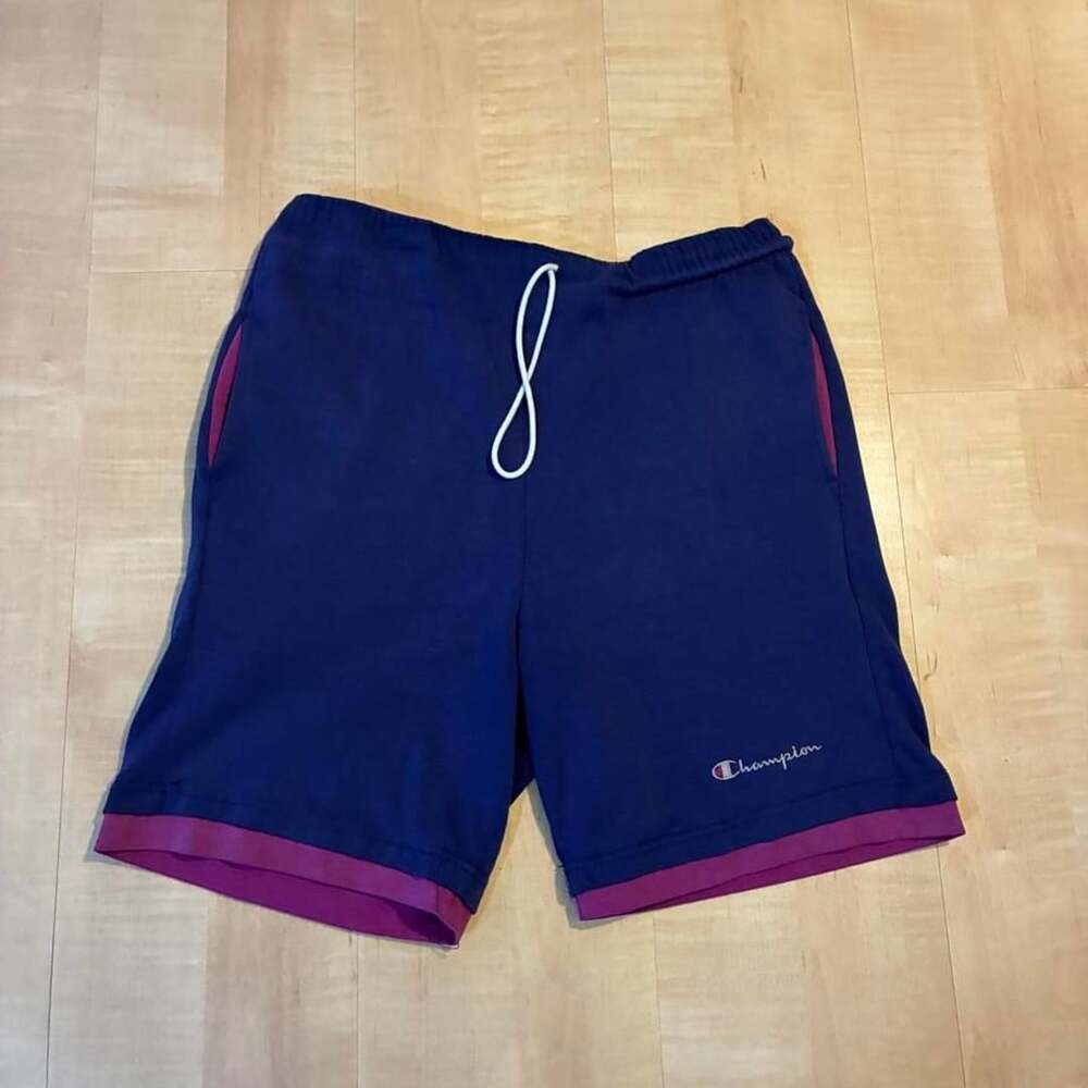 Vintage 90s Champion Double Layer Cotton Sweat Shorts Medium